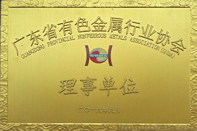 广东省有色金属行业协会理事单元